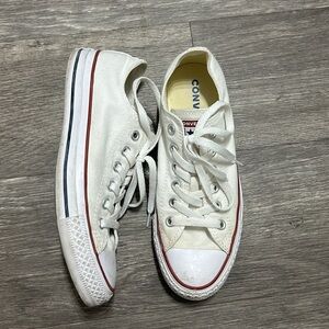 White converse all star sneakers